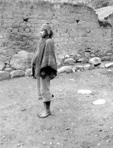 Chiadalen, Peru. Quichua. Indiantyp från Chia-dalen. Chiadalen, Sydamerika - SMVK - 002530