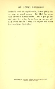 Chesterton - All Things Considered, p. 296