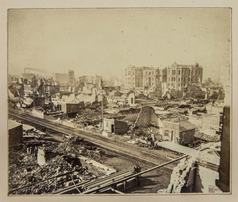 Chicago Fire of 1871, Bigelow House (NBY 1602)