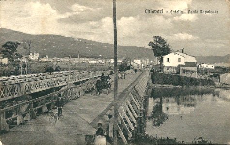 Chiavari pont Napoléon 1918 photo