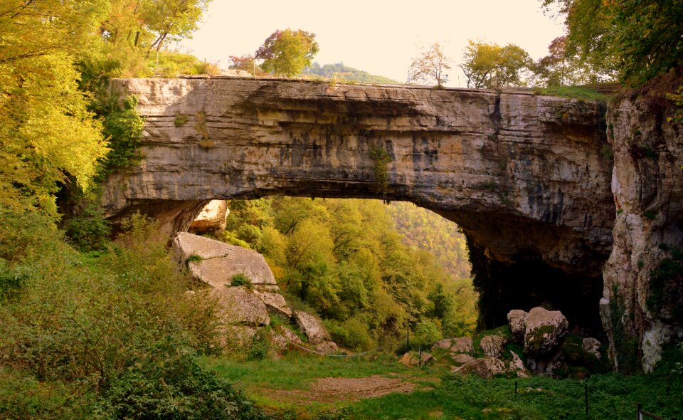 Cave stone landscape