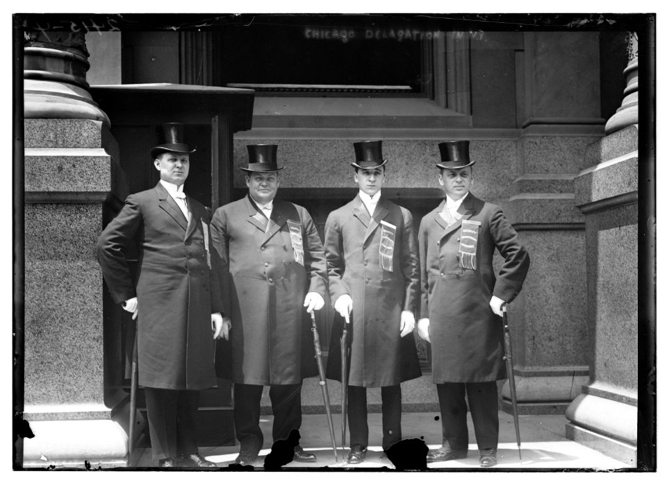Chicago Delegation in N.Y. LCCN2014690532