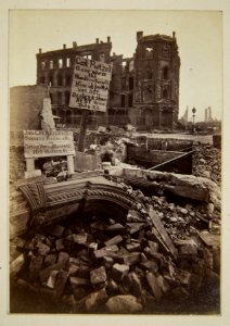 Chicago Fire of 1871, Tribune Building (NBY 1616)