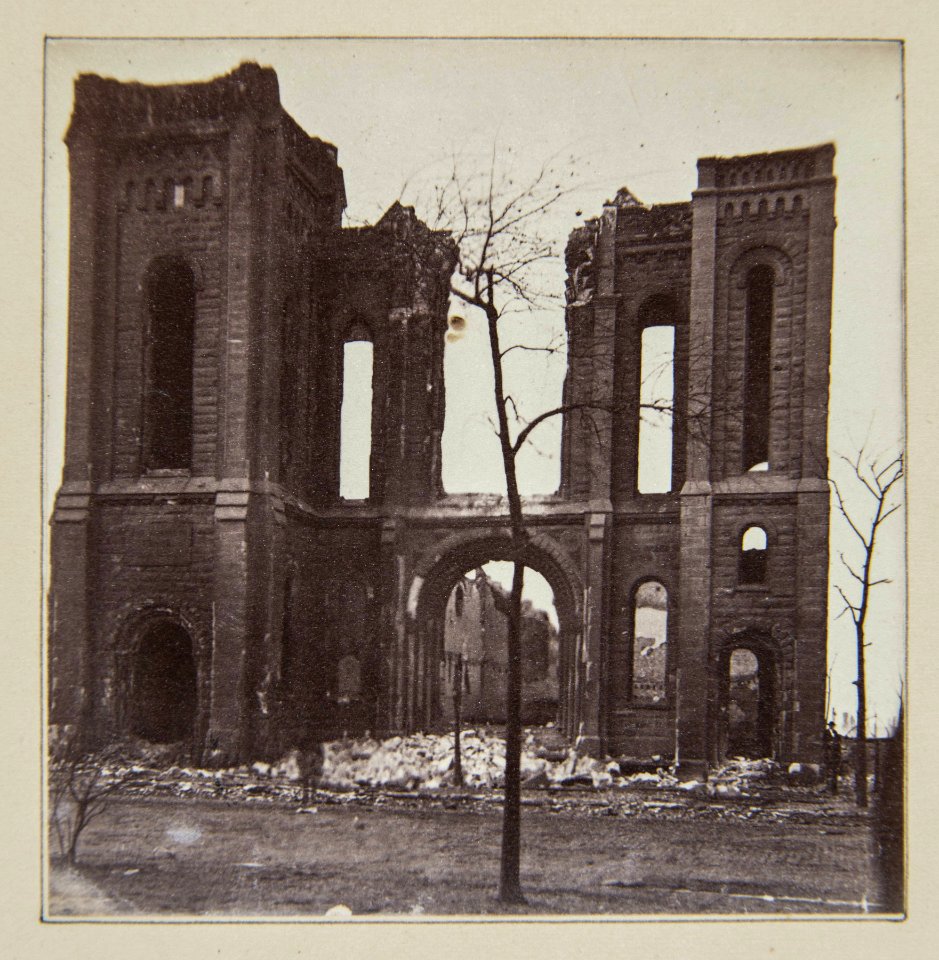Chicago Fire of 1871, First Presbyterian Church (NBY 1580)
