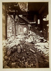 Chicago Fire of 1871, Interior of Post Office (NBY 1320)