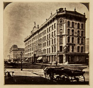 Chicago pre-fire, Honore Block (NBY 1306)