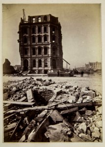 Chicago Fire of 1871, First National Bank (NBY 1387)