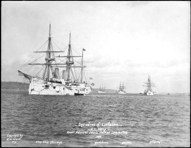 Chicago. Leading the Squadron of Evolution, 1889 - NARA - 512952