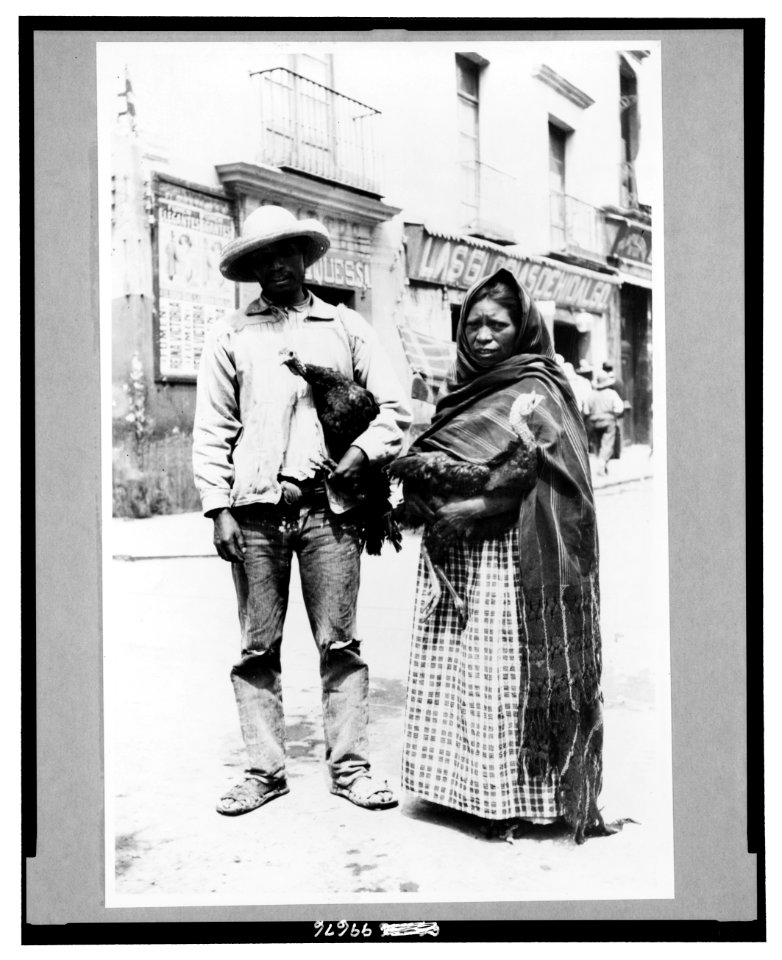 Chicken sellers, Mexico City, Mexico LCCN90708428