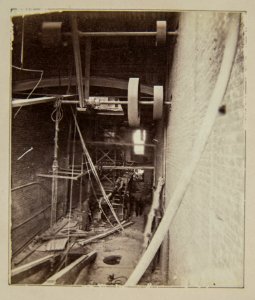 Chicago Fire of 1871, Tribune Press Room (NBY 1698)