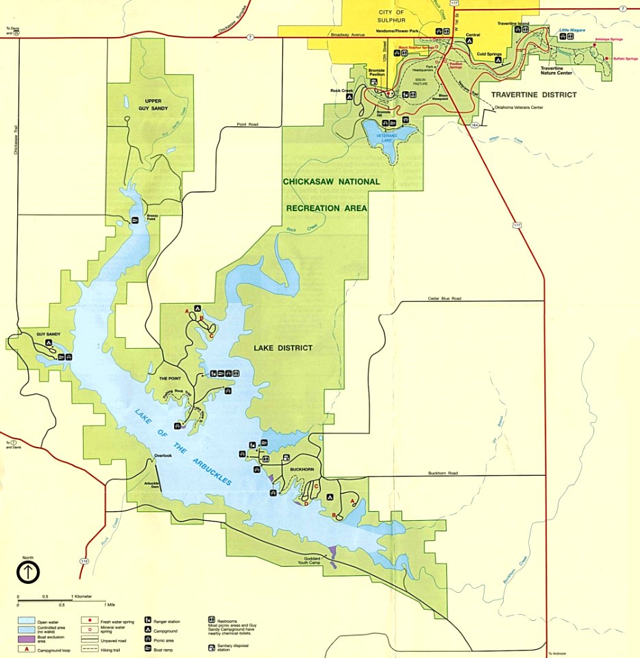 Chickasaw National Recreation Area