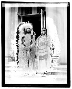 Chief & Princess Buffalo Bear (Sioux) LOC npcc.04495
