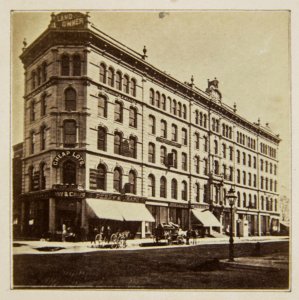 Chicago pre-fire, Shepard Block Dearborn St. (NBY 1368)