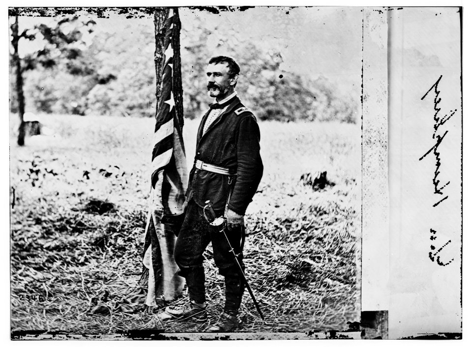 Chickahominy River, Virginia. Gen. Andrew A. Humphrey in the field LOC cwpb.01557