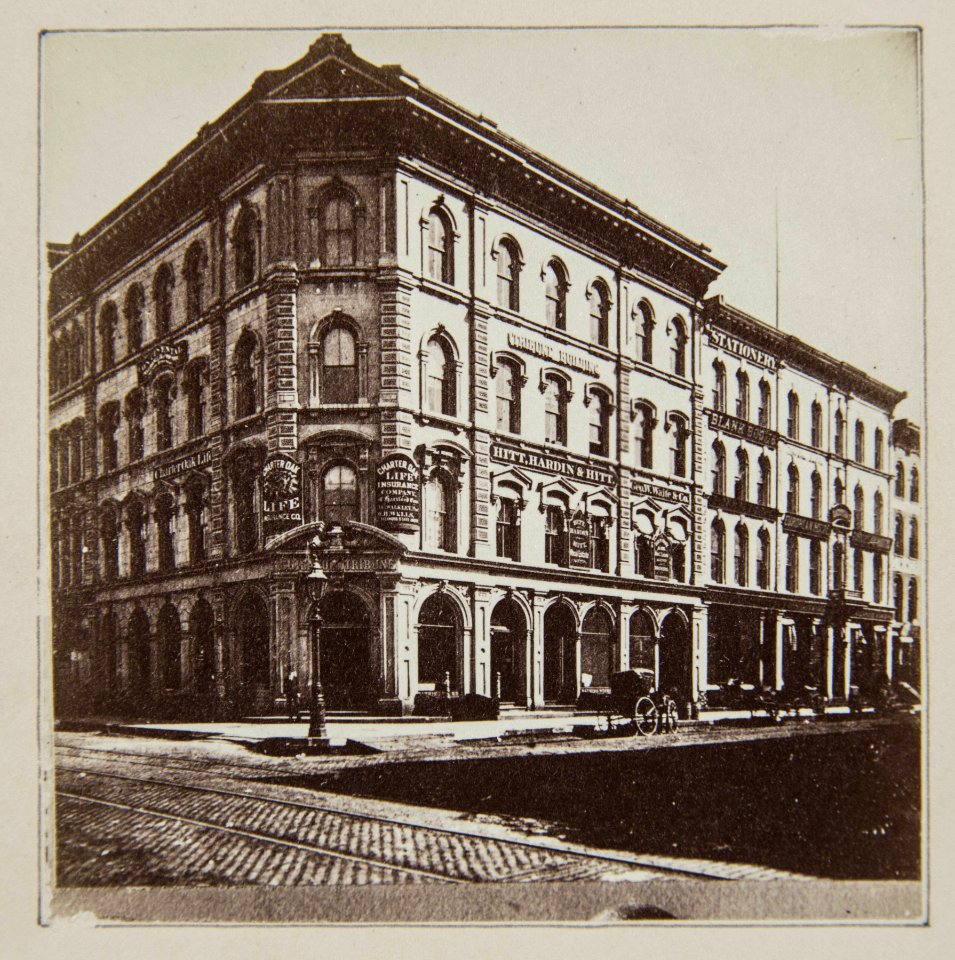 Chicago pre-fire, Tribune Building (NBY 1605)