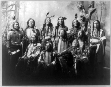 Chief Jack Red Cloud (Sioux) and Chiefs LCCN2004679557
