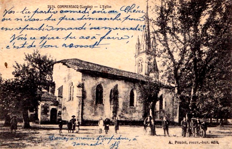 Commensacq (Landes) - Eglise 1