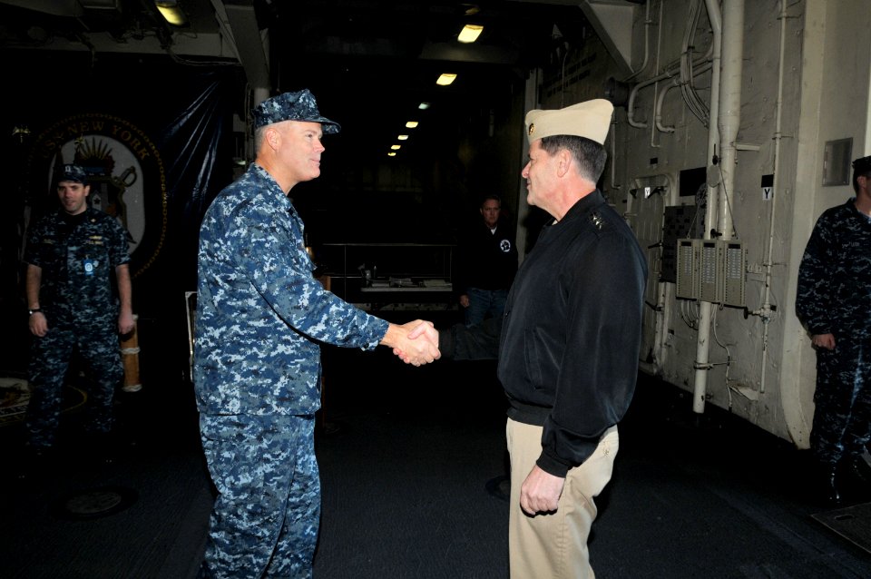 Chief of naval personnel visits USS New York 140117-N-GC472-044