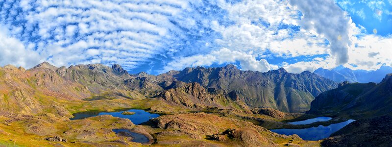 Mountains eastern black sea sky photo