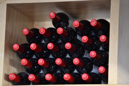Red bottle bottles