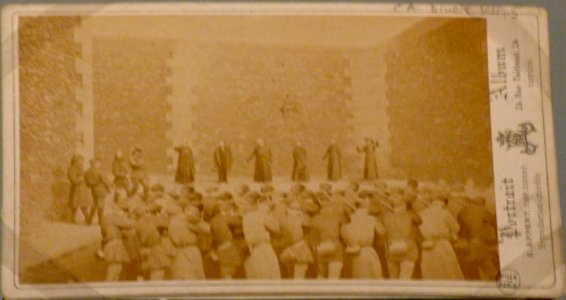 Commune de Paris 26 mai éxécution d'otages