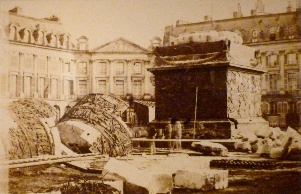 Commune de Paris Colonne Vendôme abattue