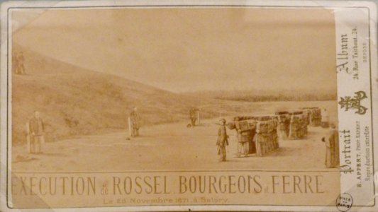 Commune de Paris Exécution à Satory