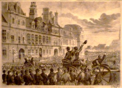 Commune de Paris résultats des élection 28 mars 1871