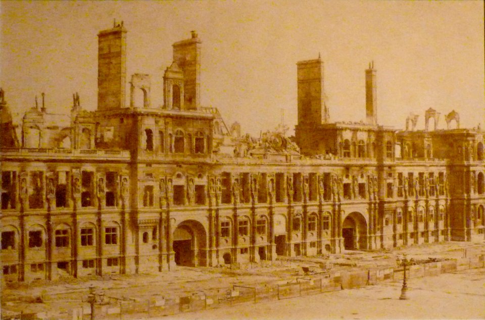 Commune de Paris H de Ville par Marville