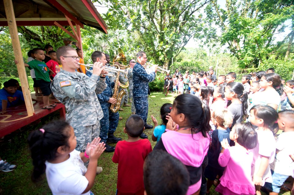 Community relations event for children at Pohnpei Library 150623-N-MK341-133