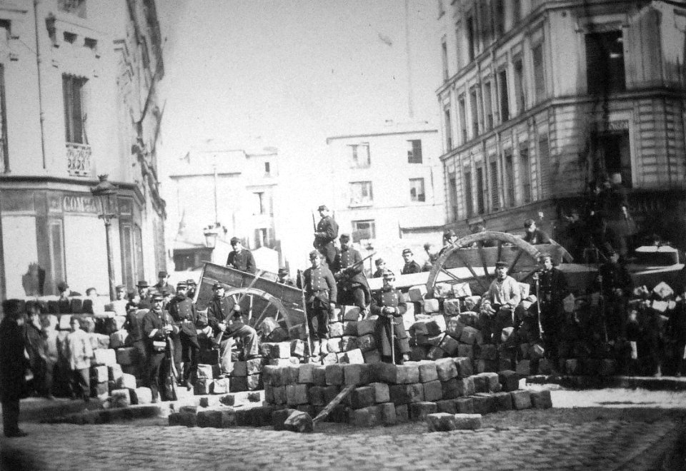Commune de Paris, barricade passage Raoul