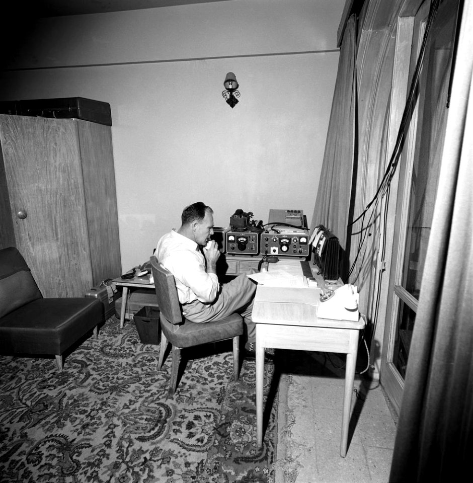 Communications Equipment Preparations for First Lady Jacqueline Kennedy's Trip to India and Pakistan (11)