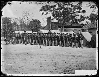 Company A, 9th Indiana Infantry - NARA - 524693