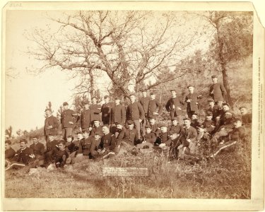 Company C, 3rd U.S. Infantry near Fort Meade, So. Dak. LCCN99613843