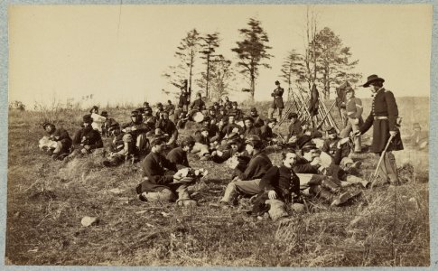 Company B, 170th N.Y. Infantry in front of Petersburg, Va LCCN2013648619