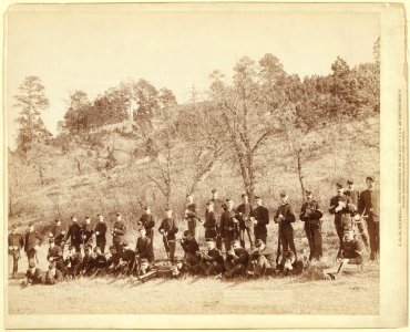 Company C, 3rd U.S. Infantry near Fort Meade, So. Dak. LCCN99613845