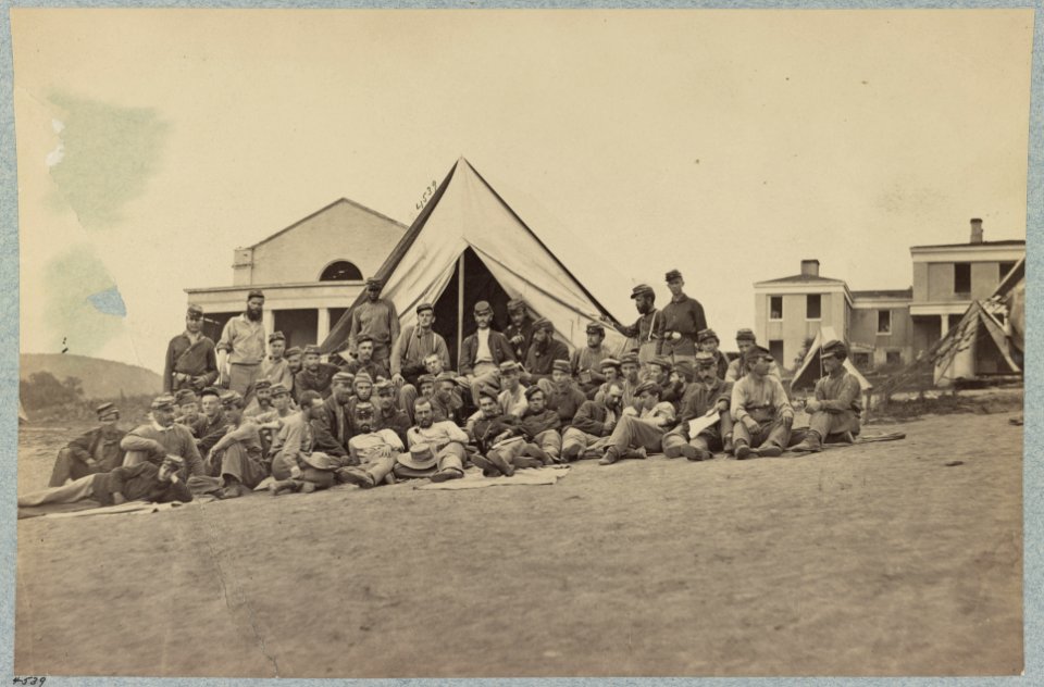 Company A, 22d New York State Militia near Harpers Ferry, Va., 1861 (i.e.1862) LCCN2013648628