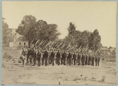 Company G, 22d New York State Militia near Harpers Ferry, Va., 1861 (i.e.1862) LCCN2013648633