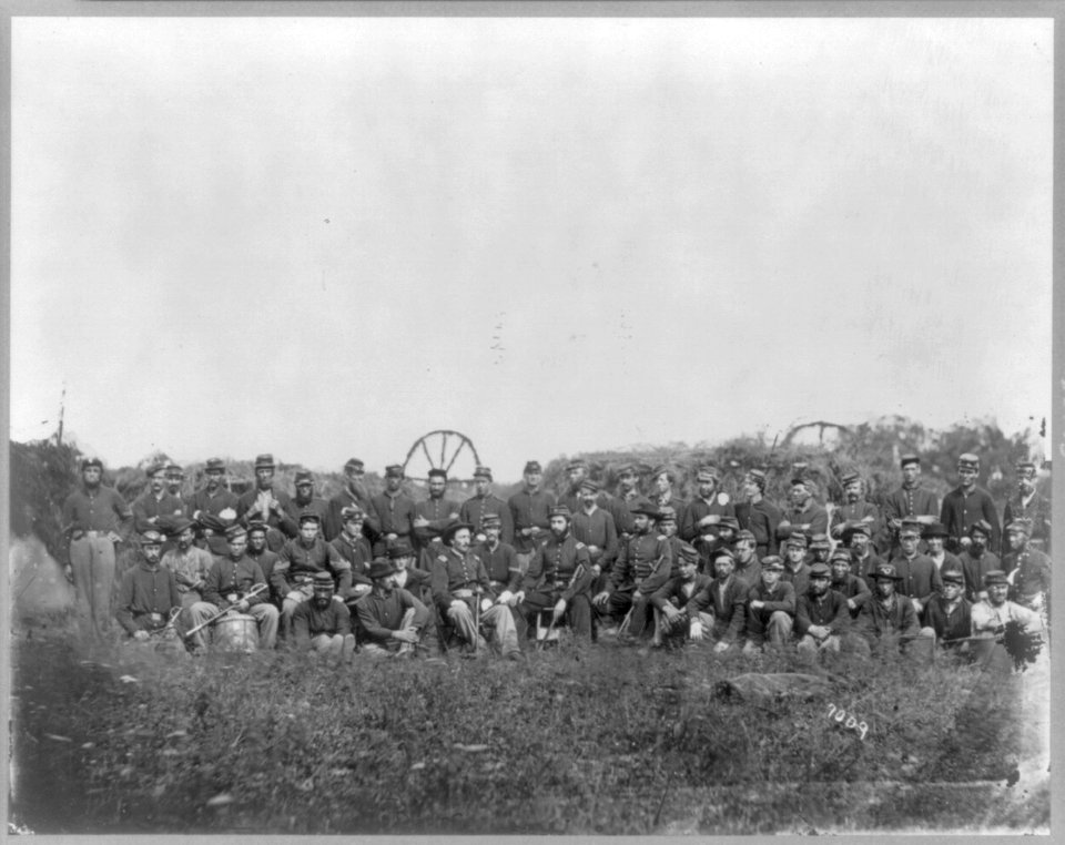 Company K, 93rd New York Infantry, at Bealton (i.e., Bealeton), Virginia, August 1863 LCCN2006677430