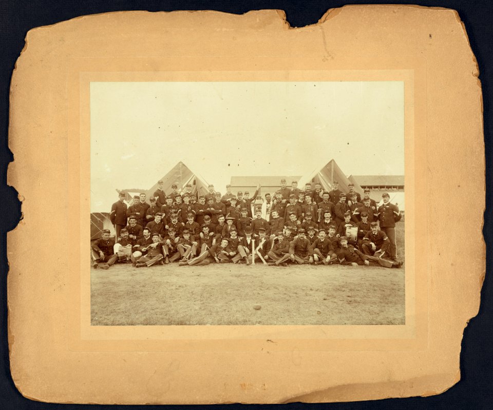 Company K, 4th Regiment, Connecticut National Guard) - Fred A. Stone, landscape photographer, 32 Park Place, box 517, Waterbury, Conn LCCN2010651648