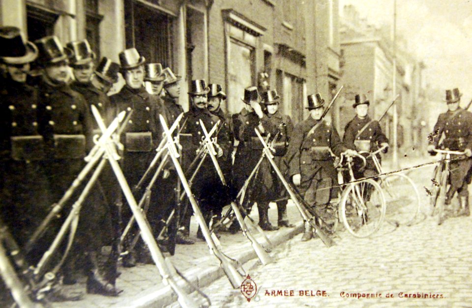 Company of Carabinieri, Belgium, WWI (32549512103)
