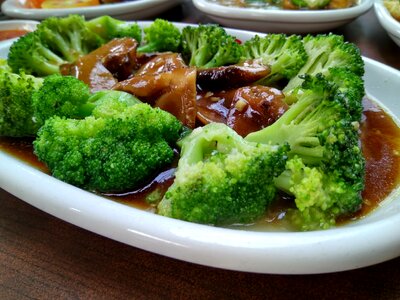Brocolli mushroom soup