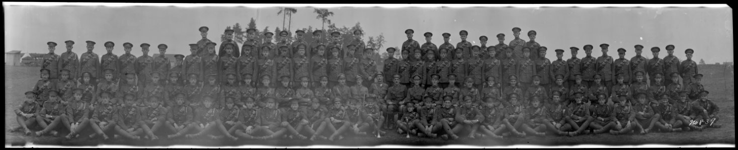 Compound view, Polish Army, Camp personnel, Niagara Camp, Niagara-on-the-Lake, ONT, Canada - Aug 5 1918