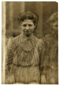 Composite photograph of child laborers made from cotton mill children. LOC nclc.02736 photo