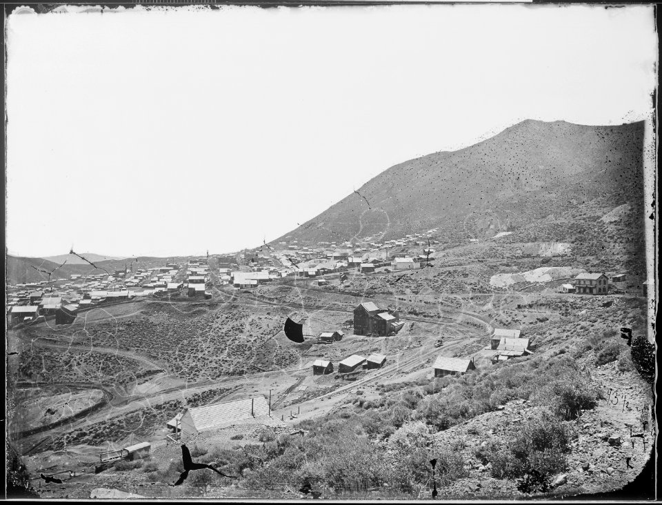 Comstock Lode. Virginia City, Nevada - NARA - 519492