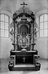 Comturei Lietzen Kanzelaltar in der Kirche