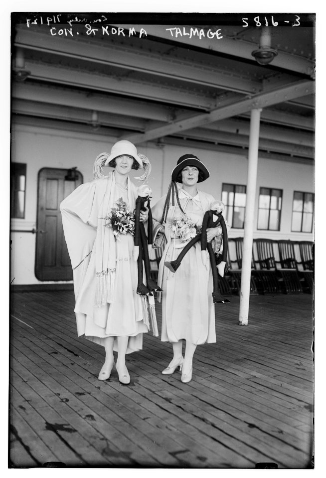 Con. (i.e. Connie) and Norma Talmage (i.e. Talmadge) LCCN2014715002