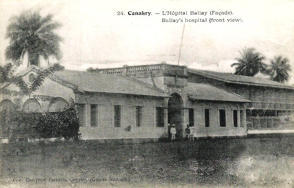 Conakry-L'Hôpital Ballay (façade)