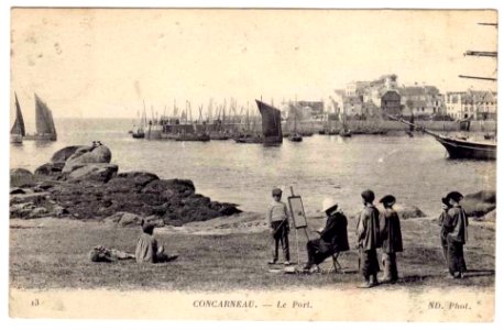 Concarneau le Port ND phot