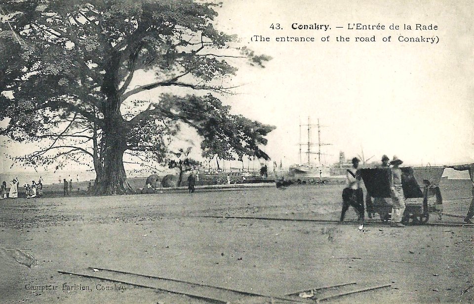 Conakry-L'entrée de la rade